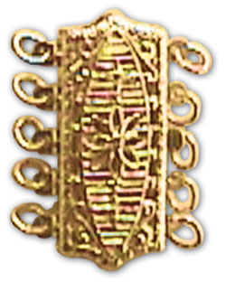 Findings > 14K Yellow Gold > Clasps > Filigree Clasp