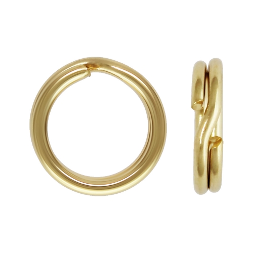 Findings > 14K Yellow Gold > Miscellaneous Findings > Split Ring
