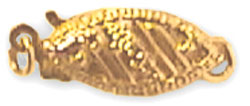 Findings > 18K Yellow Gold > Clasps > Fishhook Clasp