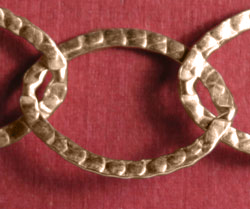 Findings > Gold-Filled > Chain by the Foot > Hammered Fancy Chain
