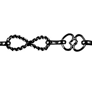 New Items > Year 2011 > Spring 2011 > Gun Metal Plated Chain by the Foot