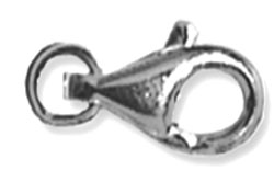Findings > Sterling Silver > Clasps > Trigger Clasps > Trigger Clasp with Closed Ring