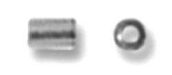 Findings > Argentium Silver > Miscellaneous Findings > Crimp Beads