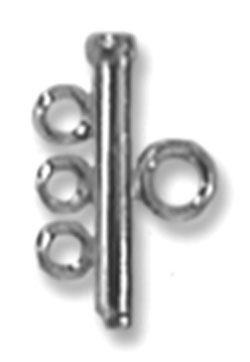 Findings > Sterling Silver > Dividers & Multi-Strand Ends > Spacer Bar