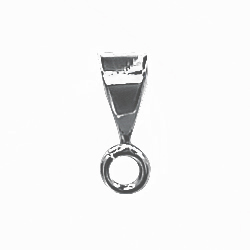 Findings > Sterling Silver > Bails & Enhancers > Bails with Loop - Plain