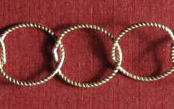 Findings > Sterling Silver > Chain by the Foot > Twisted Fancy Chain
