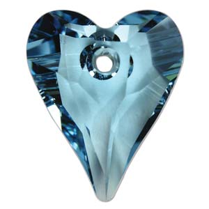 Swarovski Crystal > Pendants > 6240 - Wild Heart > 17mm