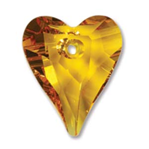 Swarovski Crystal > Pendants > 6240 - Wild Heart > 27mm