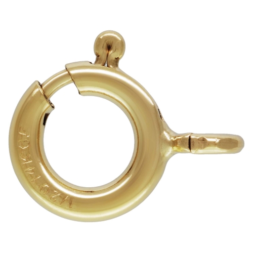 Findings > Gold-Filled > Clasps > Spring Rings with Open Ring