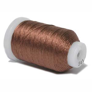 Stringing Material, Tools & Watch Batteries > Beading Material > Beadsmith Spools - Silk > Brown