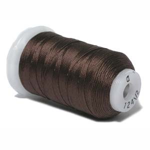 Stringing Material, Tools & Watch Batteries > Beading Material > Beadsmith Spools - Silk > Chestnut