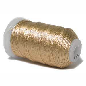 Stringing Material, Tools & Watch Batteries > Beading Material > Beadsmith Spools - Silk > Gold