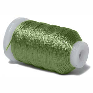 Stringing Material, Tools & Watch Batteries > Beading Material > Beadsmith Spools - Silk > Bright Green
