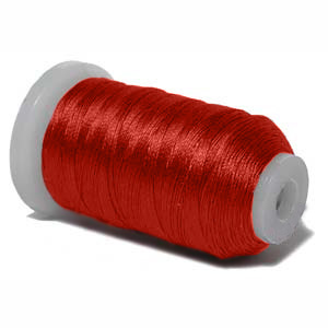 Stringing Material, Tools & Watch Batteries > Beading Material > Beadsmith Spools - Silk > Red