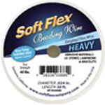 Stringing Material, Tools & Watch Batteries > Beading Material > Soft Flex & Soft Touch > Soft Flex > .024 - 49 Strands (Heavy)