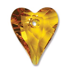 PRIMERO Crystal 6240 Wild Heart Pendants - Many Colors Available In - Foto 8